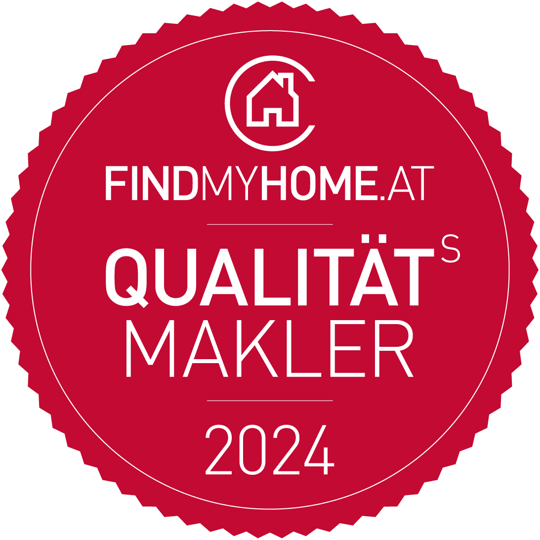 Logo FindMyHome Qualitäts Makler 2024